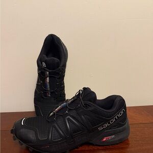 Salomon Speedcross 4 W Trail Running Shoes – Black – Women’s Size 9